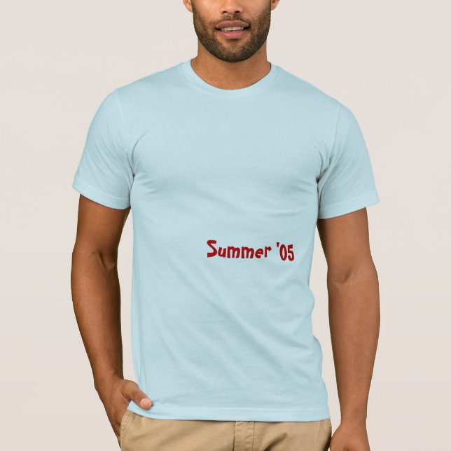 T-shirt Été '05b (Devant)