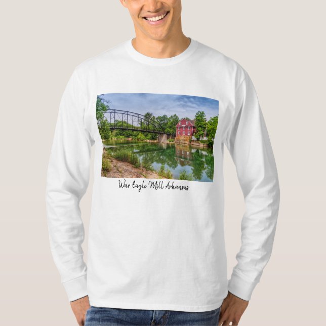 T-shirt Été À War Eagle Mill Long Sleeve Shirt (Devant)