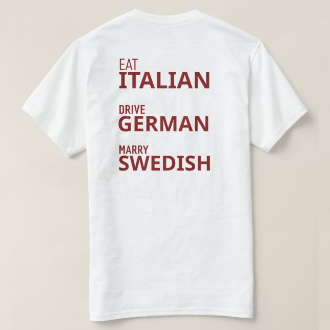 T-shirt Été Chic  (Design dos)