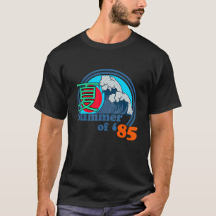 T-shirt Été de 85 Japon Big Wave Retro Geek Nerd