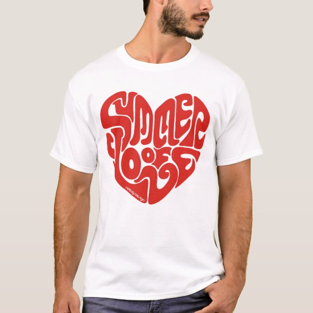 T-SHIRT ÉTÉ DE L'AMOUR (Devant)