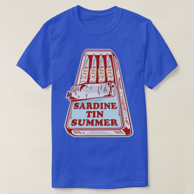 T-shirt Été de Sardine (Design devant)