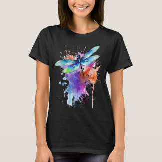 T-shirt Été Dragonfly Funny mignon animal Graphique