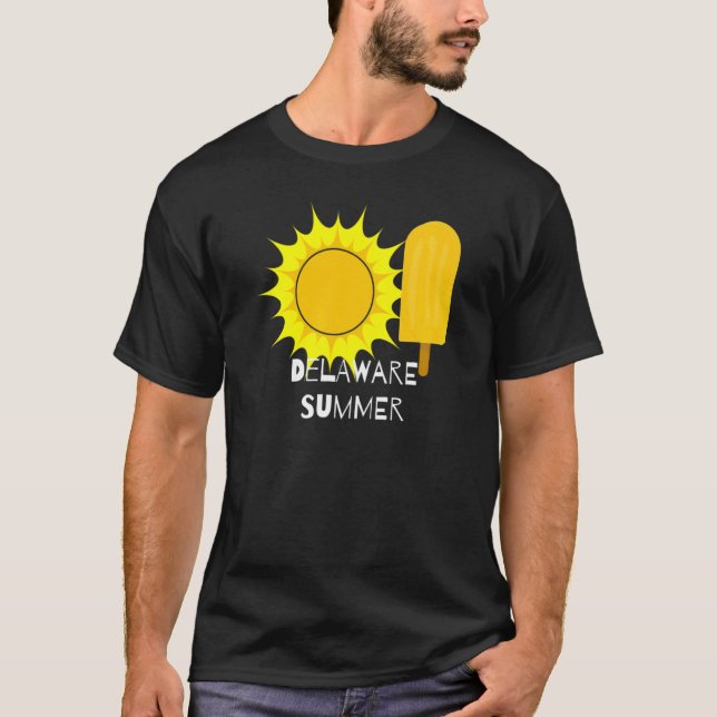 T-shirt Été du Delaware (Devant)