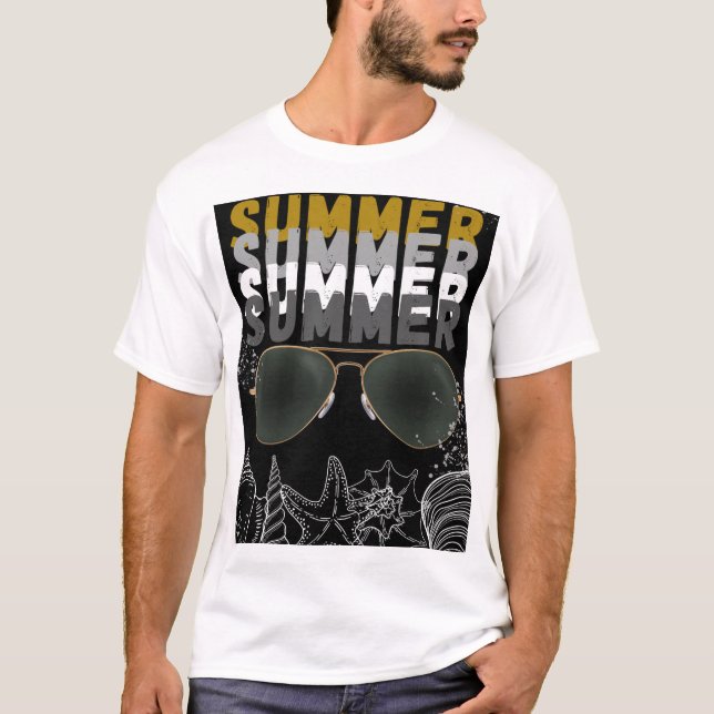 T-shirt Été frais (Devant)