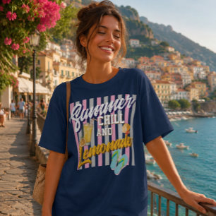T-Shirt été frais et limonade