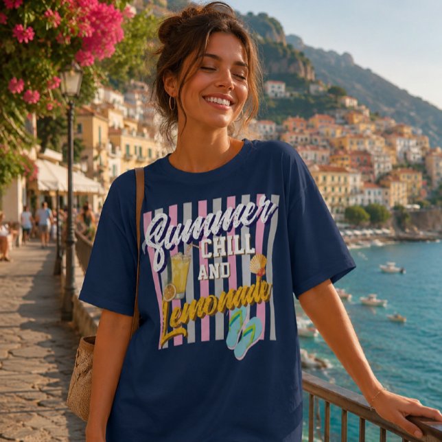 T-Shirt été frais et limonade (Créateur téléchargé)