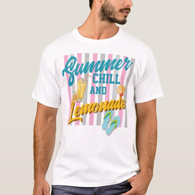 T-Shirt été frais et limonade (Devant)