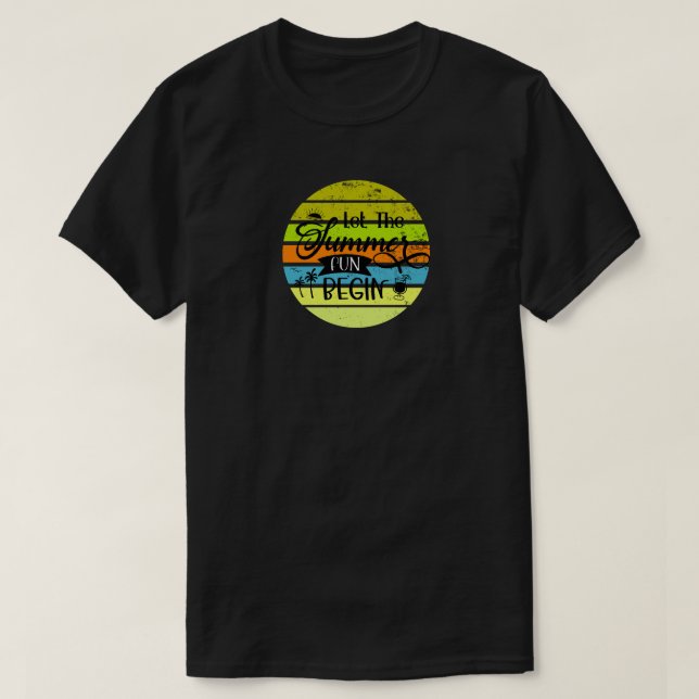 T-Shirt Été Fun (Design devant)