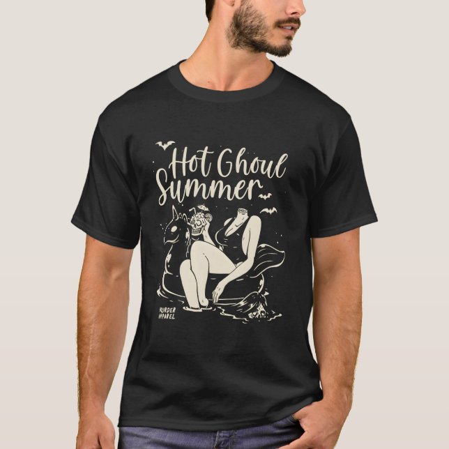 T-shirt Été gothique Hot Ghoul (Devant)
