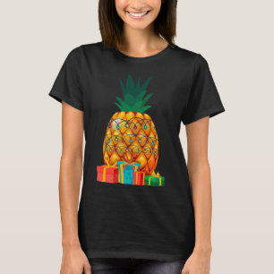 T-shirt Été Hawaïen Fruit Tropical Ananas Noël