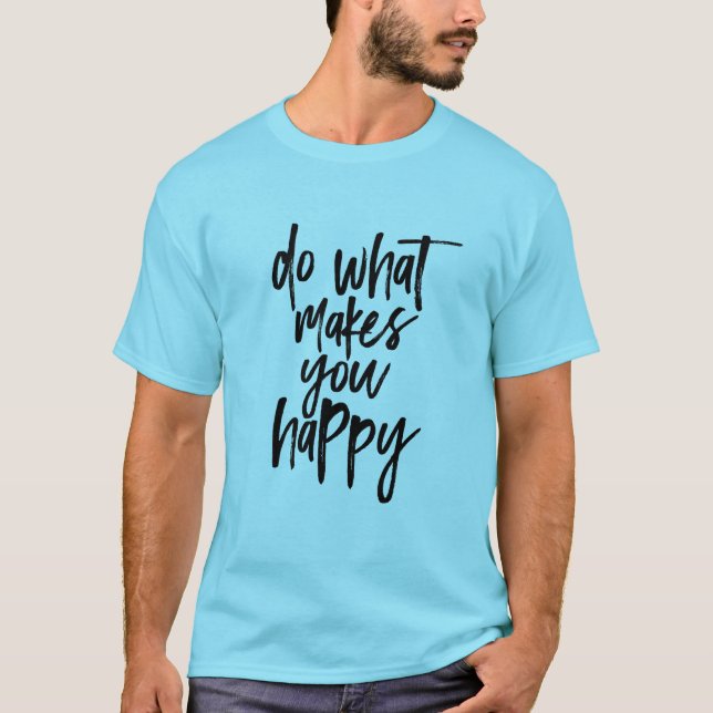 T-shirt été heureux (Devant)