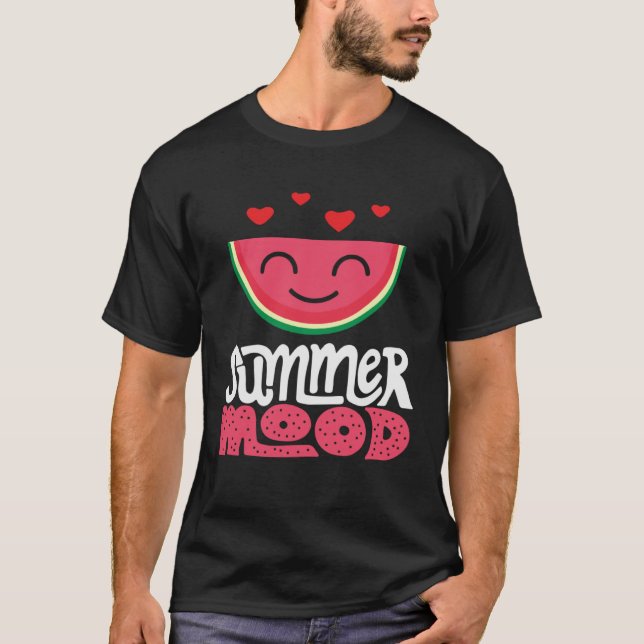T-shirt Eté Humeur Vacances été plage (Devant)