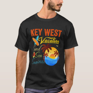 T-shirt Été Key West Florida Beach Vacation 2022 Matchi