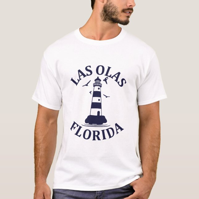 T-shirt Été las olas - floride (Devant)