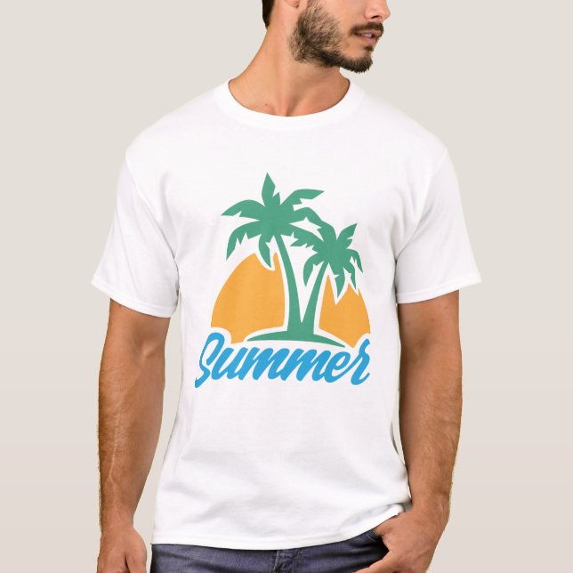 T-SHIRT ETÉ MER AIR SOLEIL (Devant)