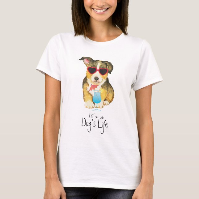 T-shirt Été Pembroke Welsh Corgi (Devant)