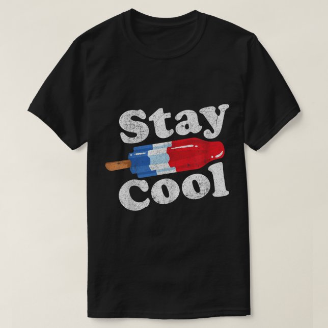 T-shirt Été Popsicle Séjour Cool Funny Bombe Retro 80s Pop (Design devant)