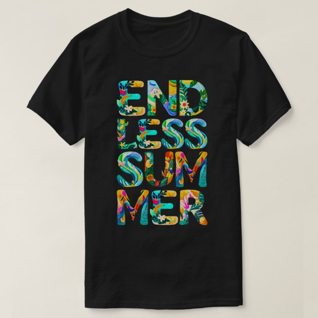 T-shirt Été sans fin (Design devant)