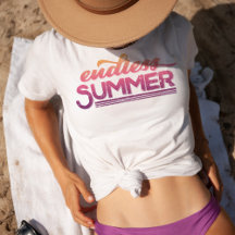 Été sans fin Typographie Vintage