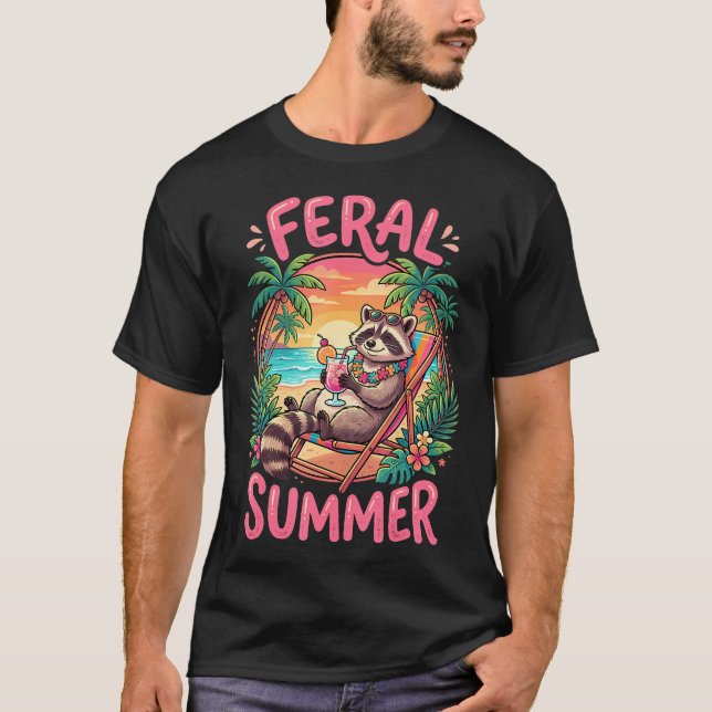 T-shirt Été Sauvage (Devant)