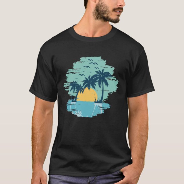 T-shirt été - Surf Lover (Devant)