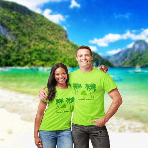 T-shirt Été tropical