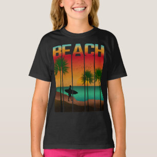 T-shirt Été tropical de la plage