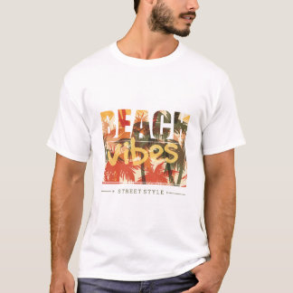T-shirt été Vibe Beach