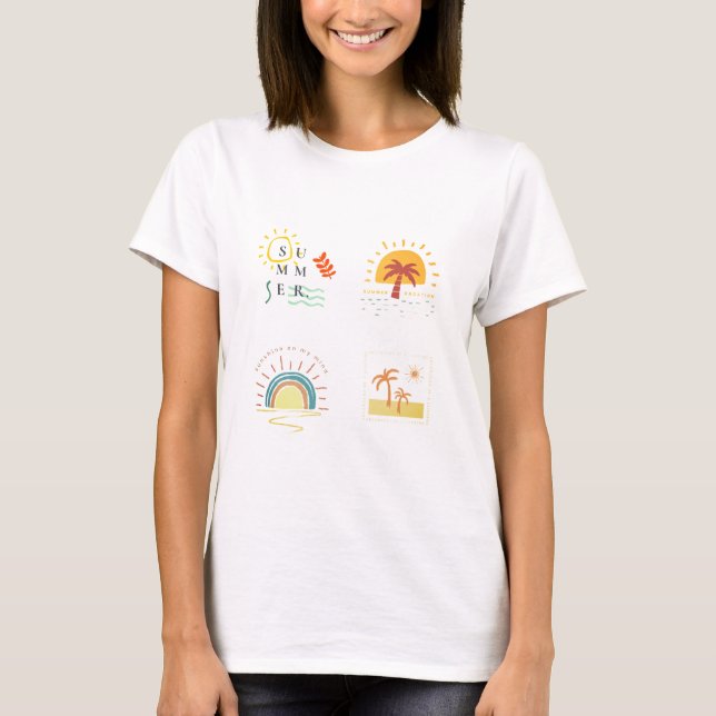 T-Shirt Été Vibes (Devant)