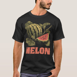 T-shirt Eté Watermelon Slice Tropical Fruit Design