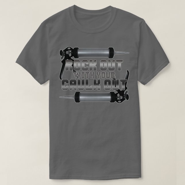 T-shirt Éteins Avec Ton Caulk (Design devant)
