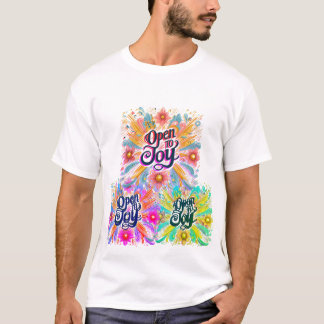 T-shirt Étendez la positivité avec audace grâce à un graph