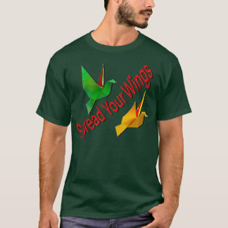 T-shirt Étendre vos ailes Oiseaux d'origine