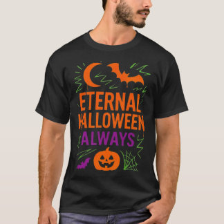 T-shirt Eternal Halloween toujours | Chauves-souris et toi
