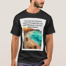 T-shirt Eternal Joy Ocean Quote