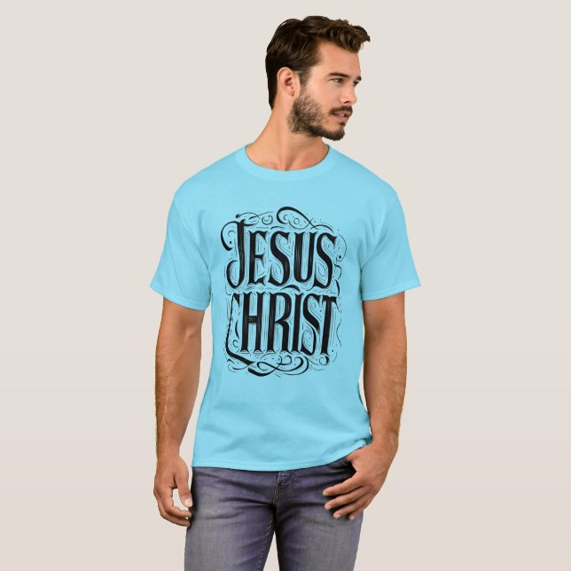 T-shirt Eternal Light: Jesus Christ (Devant entier)