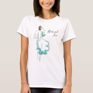 T-shirt Eternal Love élégant personnalisable