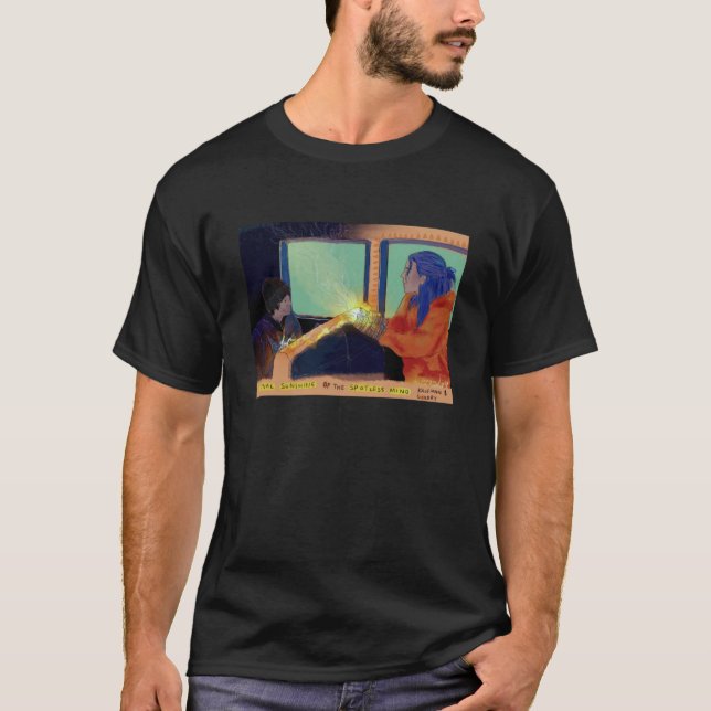 T-shirt Eternal Sunshine Of The Spotless Mind MOVIE PRINT  (Devant)