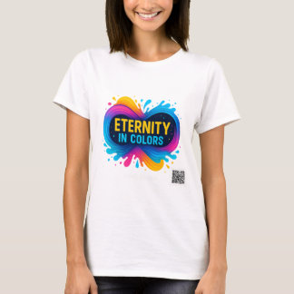 T-shirt Eternité dans les couleurs Vibrant Infinity Artwor