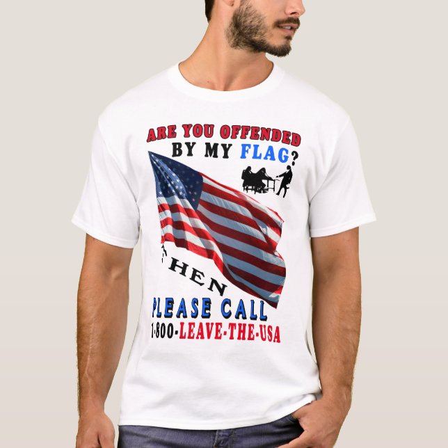 T-shirt Êtes vous avez offensé (Devant)