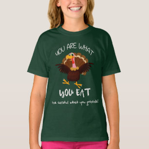 T-shirt Êtes vous ce qui vous mangez le Thanksgiving de la