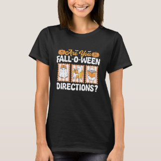 T-shirt êtes-Vous Drôle Professeur de Directions de Fall o