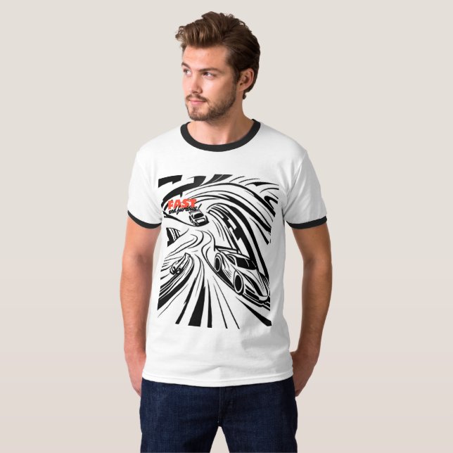 T-shirt Êtes-vous Fast & Furious? (Devant entier)