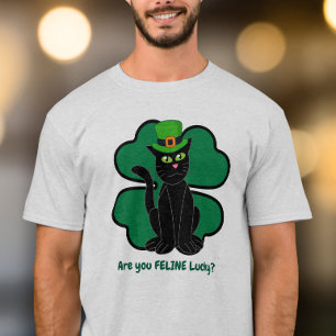 T-shirt Êtes-vous Félin Chanceux ?