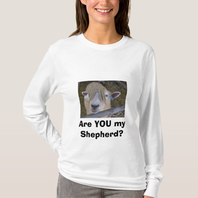 T-shirt Êtes-vous mon berger ? (Devant)