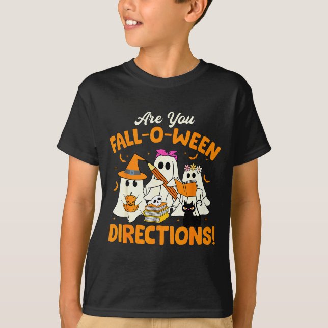 T-shirt Êtes-vous professeur de fantôme drôle de direction (Devant)
