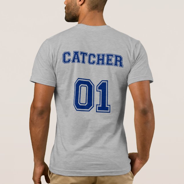 T-SHIRT ÊTES VOUS UN ATTRAPEUR OU UN LANCEUR (Dos)