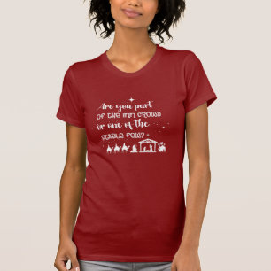 T-shirt Êtes-vous une partie de la foule d'auberge ? Noë