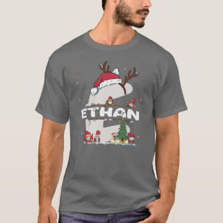 T-shirt Ethan Noëlw Ethan Nom pour un Noël drôle